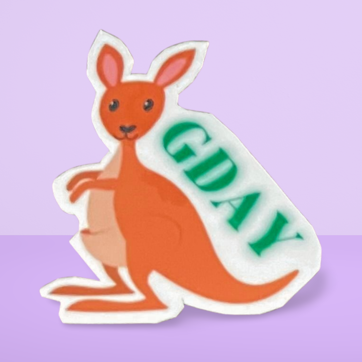 G'DAY Kangaroo Sticker