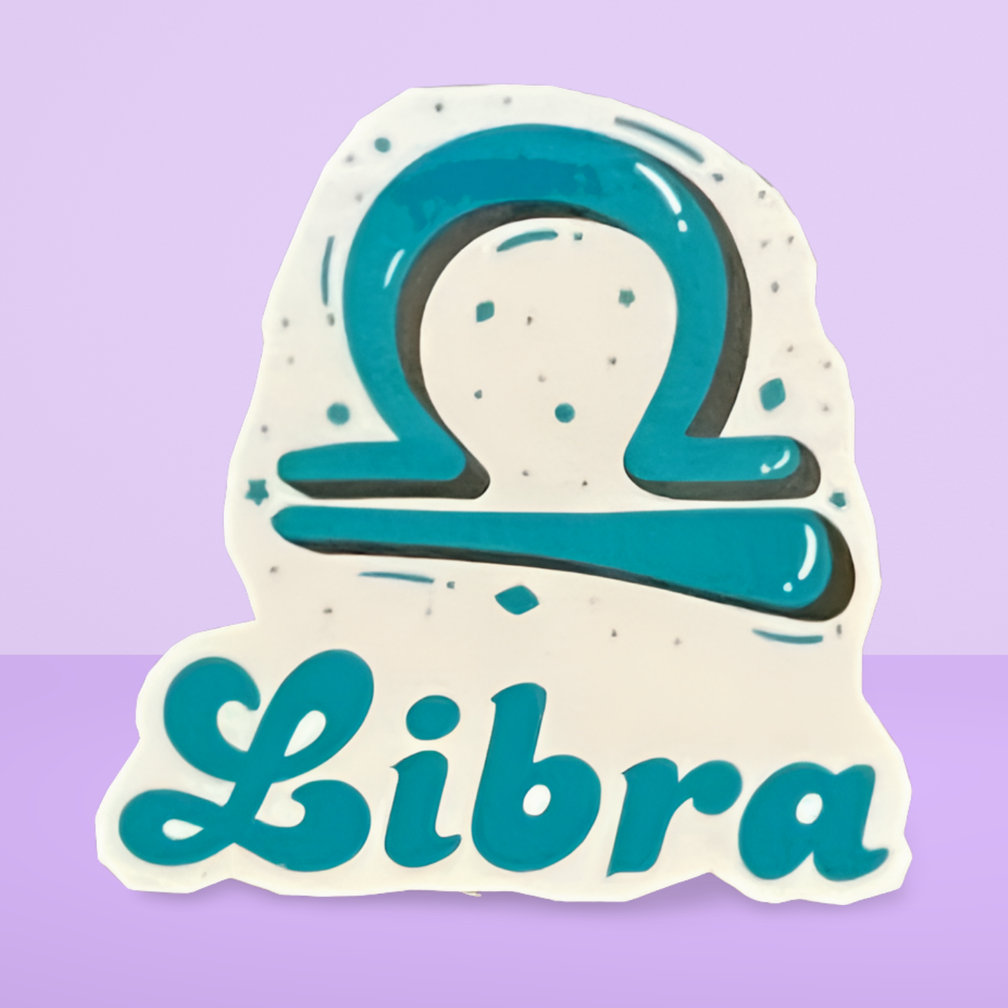 Libra Star Sign Sticker