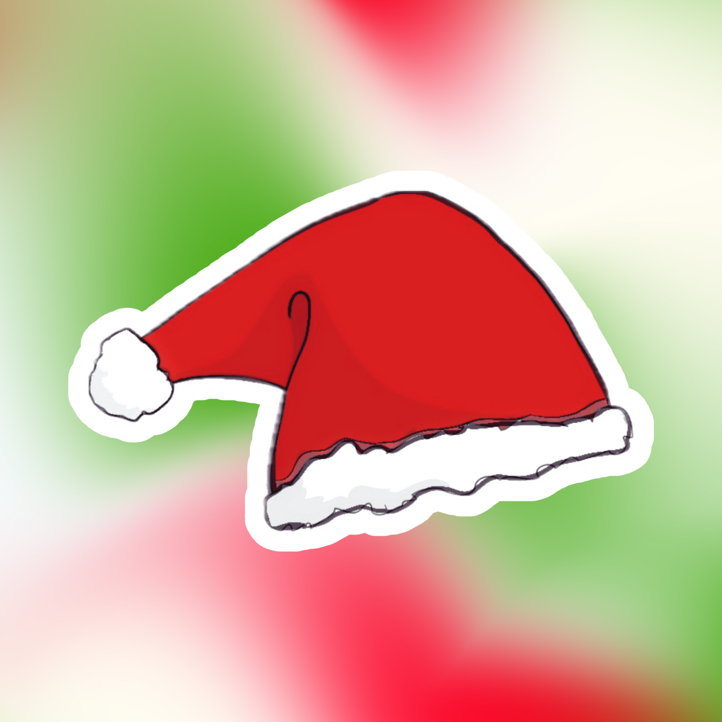 Santa Sticker