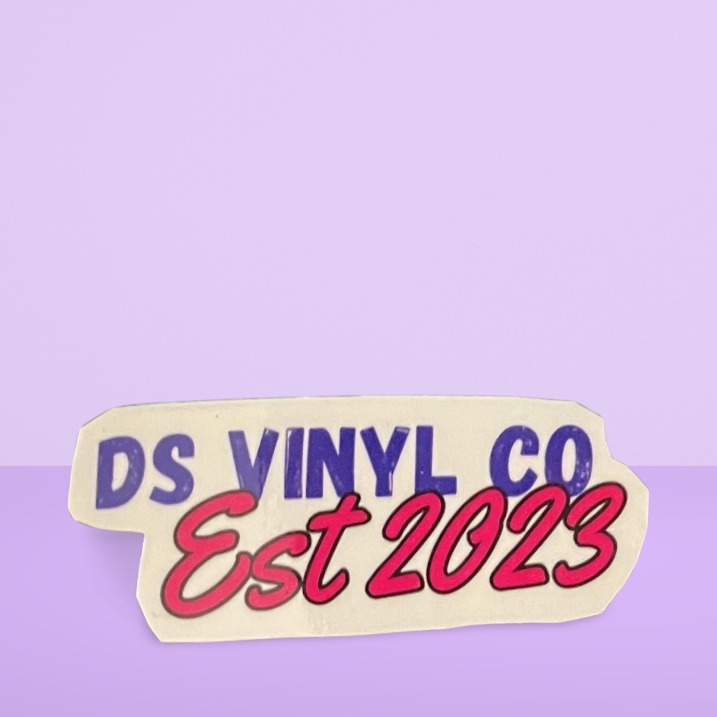 DS Vinyl Co. | Alternate Logo Sticker