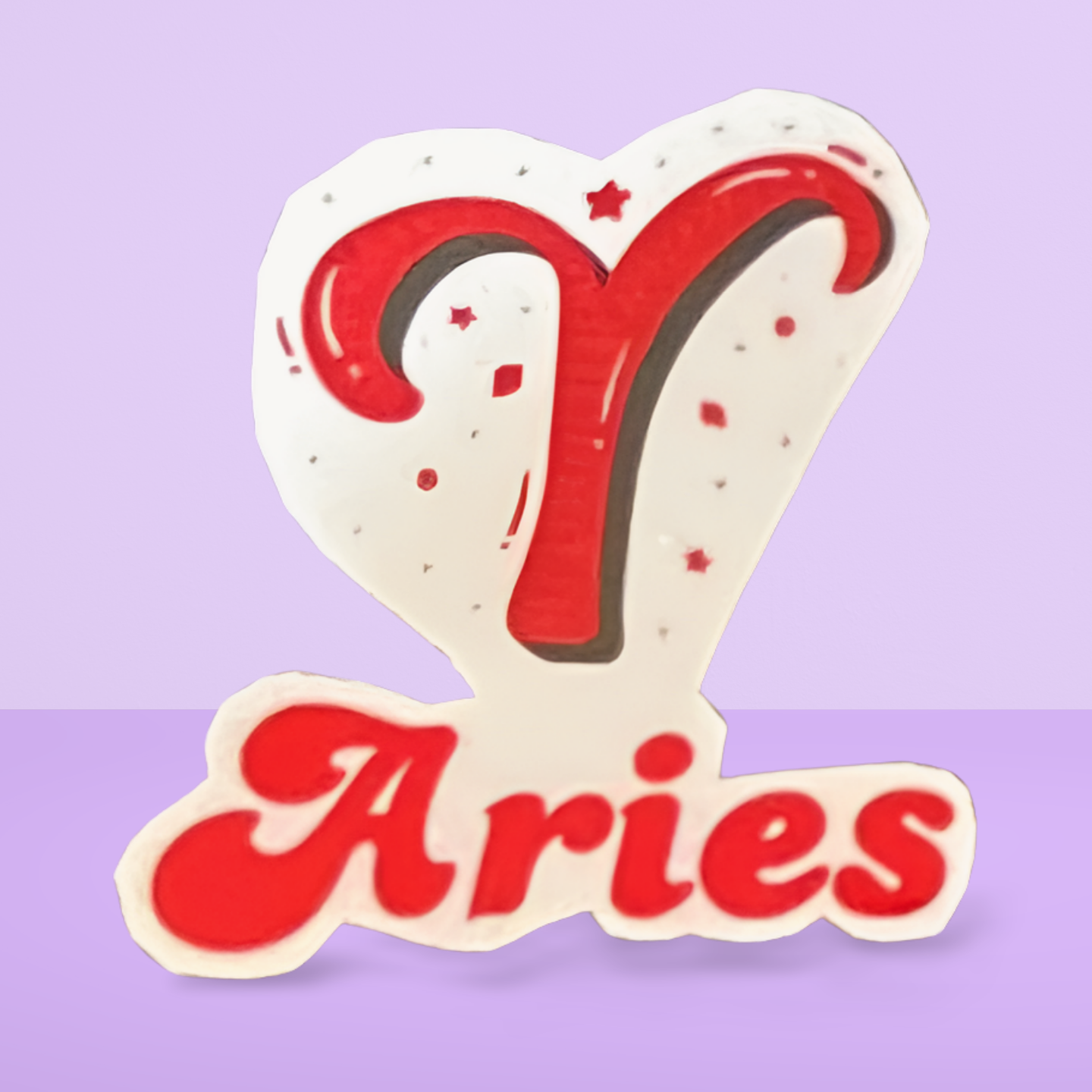 Aries Star Sign Sticker