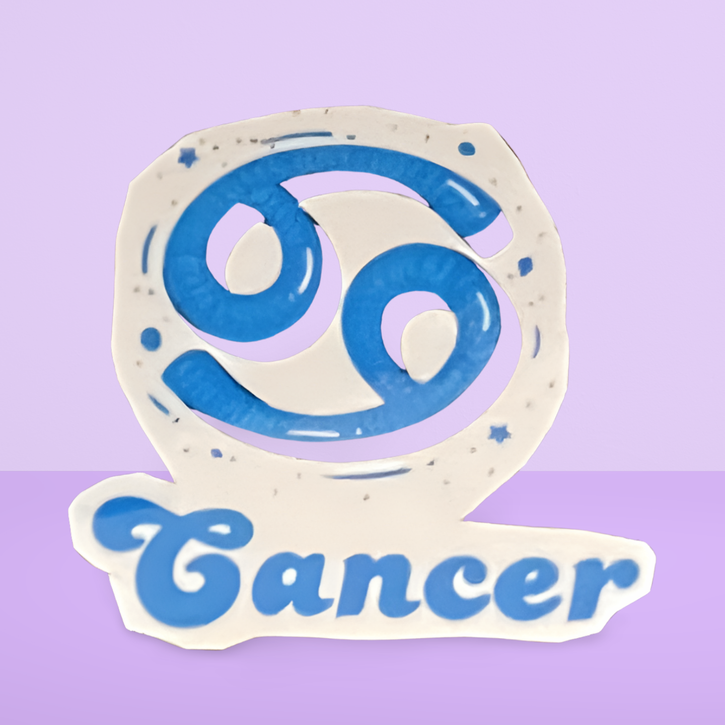 Cancer Star Sign Sticker