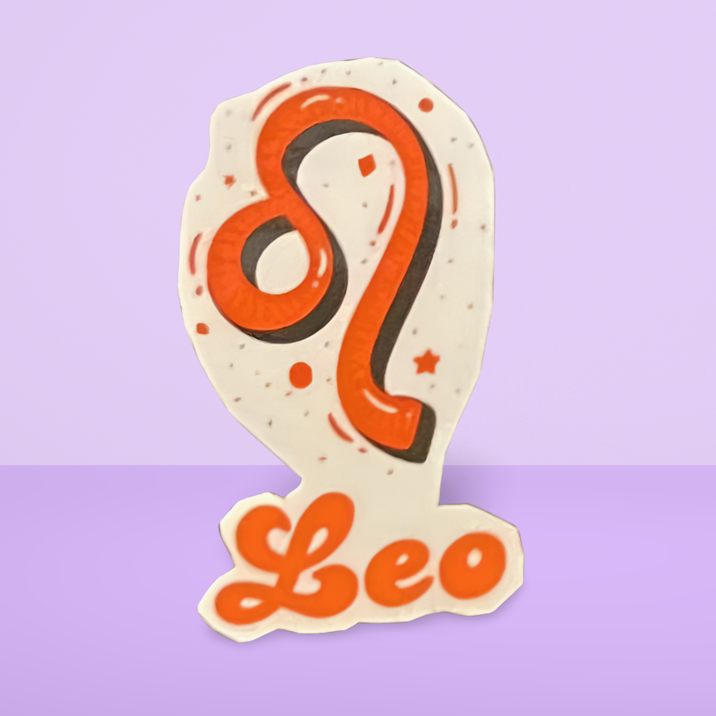 Leo Star Sign Sticker