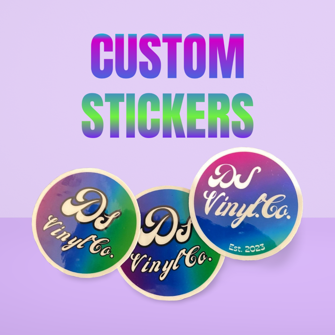 CUSTOM STICKERS (Small)